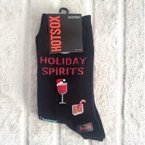 Hot Sox Holiday Spirits Socks - Women's Size 9-11 - NEW